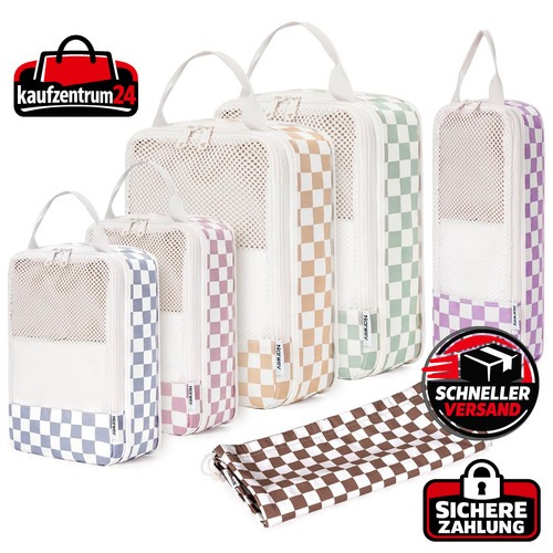 Koffer Organizer Set 6 Teilig, Packwürfel