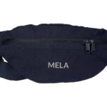 MELA Bio-Bauchtasche 'KALINDI' aus Ripstop, navy