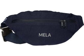 MELA Bio-Bauchtasche 'KALINDI' aus Ripstop, navy
