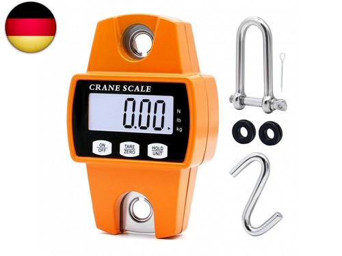 300kg Kofferwaage Digital 660lbs Mini-Digital-Kranwaage Elektronische