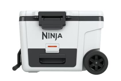 Ninja FrostVault 42L Kühlbox mit Rädern und Trockenzone in Weiß | FB245EUWH | von SharkNinja