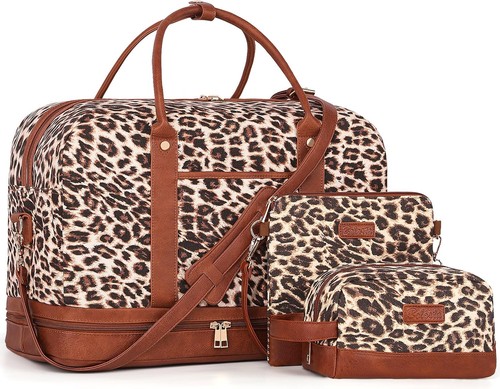 Reisetasche Damen Faltbar Wasserabweisend mit Schuhfach