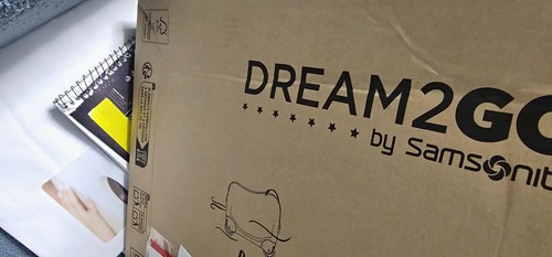 Samsonite Dream2Go Kinder Hartschalenkoffer grün Dinosaurier-Motiv