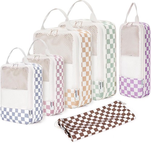 Narwey 6 Teilige Koffer Organizer Set,