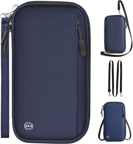 Reisepass Tasche Familie Ausweistasche mit RFID