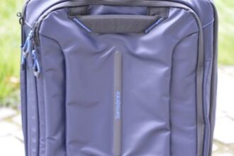 SAMSONITE Reisekoffer 45 cm blau ECODIVER