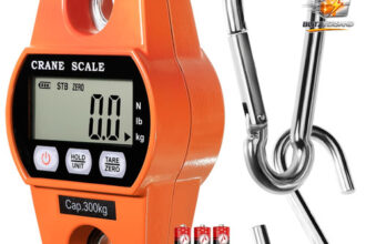 Digitale Gepäckwaage Tragbare Hakenwaage 300kg LCD
