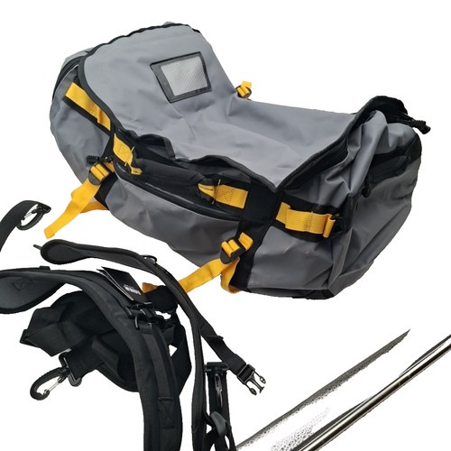 MIER Sporttasche 60L, Reisetasche-Rucksack mit Schuhfach,