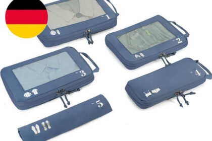 ECOHUB 5 Teilige Kompression Koffer Organizer