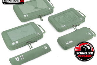 Kompression Koffer Organizer Set 5-teilig Packwürfel