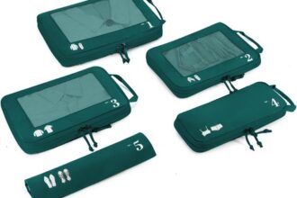 ECOHUB 5 Teilige Kompression Koffer Organizer
