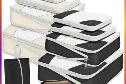 Packwürfel Set 10-teilig Kompressions Koffer Organizer
