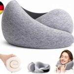 Reisekissen aus Memory für Lange Flüge,