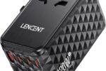 LENCENT Reiseadapter 120W Universeller Steckdosenadapter mit