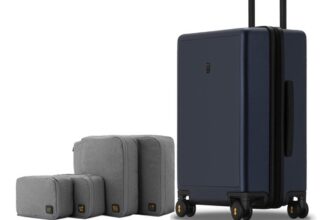 Koffer Trolley Handgepäck mit Organizer Set