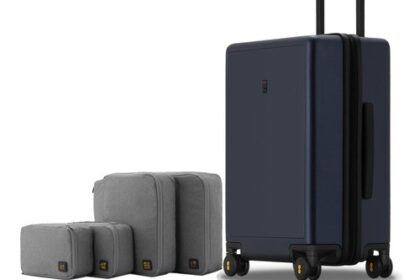 Koffer Trolley Handgepäck mit Organizer Set