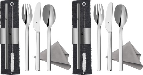 WMF my2Go, Edelstahl, Besteck Set 8-teilig,