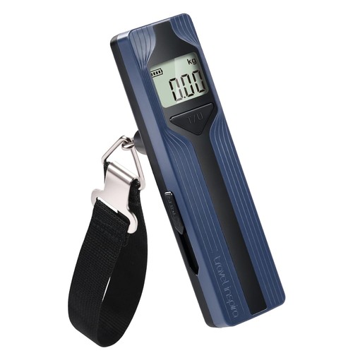 Digitale Kofferwaage Batterielos Dunkelblau 50kg |