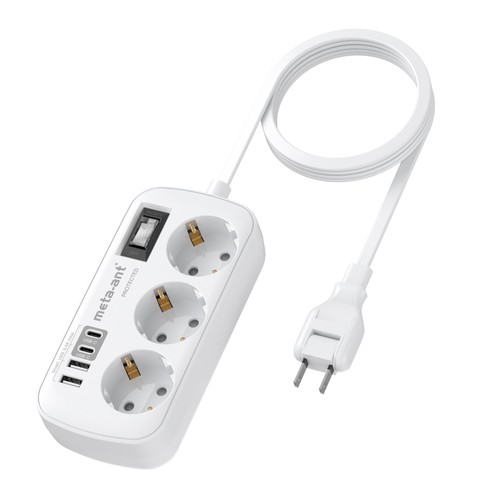 7in1 Reiseadapter Japan Steckdosenadapter mit 3Fach