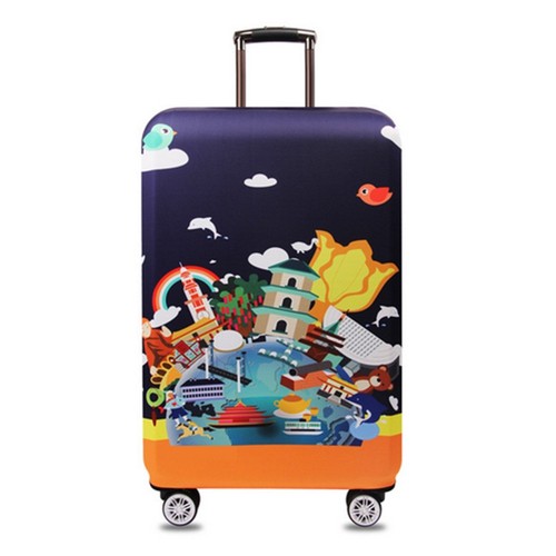 Elastisch Kofferhülle Kofferschutzhülle Gepäck Cover Reisekoffer
