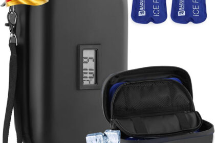 Kühltasche für Insulin Reiseapotheke mit Temperaturanzeige,