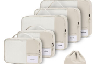ECOHUB Koffer Organizer Set 6-teilig, Recycelte