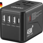 Universal Reiseadapter, GaN III 45W Internationales