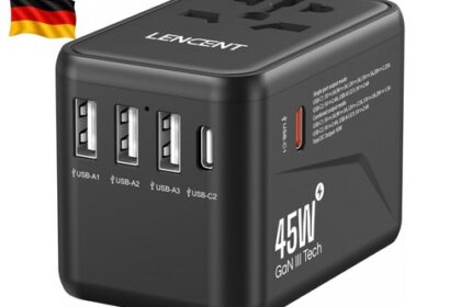 Universal Reiseadapter, GaN III 45W Internationales
