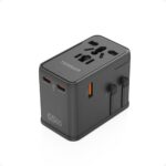65W Reiseadapter Universal mit 2 USB