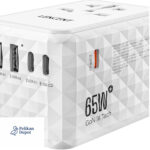 USB-C Reiseadapter 65W Schnellladung Universal 4