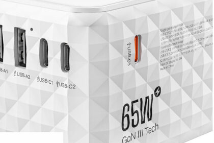 USB-C Reiseadapter 65W Schnellladung Universal 4