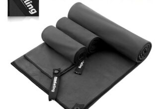Schnelltrocknendes Microfaser Sporthandtuch - Reisehandtuch &