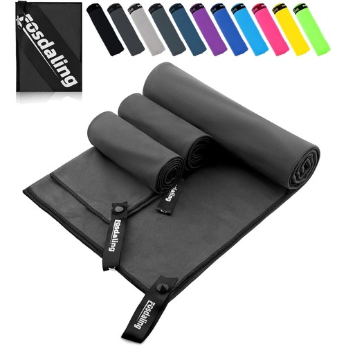 Schnelltrocknendes Microfaser Sporthandtuch - Reisehandtuch &