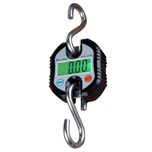 Kofferwaage Hängewaage Digitale Tragbare 150kg LCD