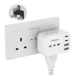 Reiseadapter UK Stecker mit 2 USB